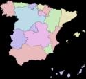 Mapa de la España autonómica