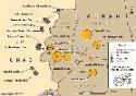 Principales campos de refugiados.