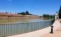 Medina de Rioseco: dársena del Canal de Castilla (foto propiedad de Eco-Viajes)