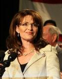 Sarah Palin en diciembre de 2008 (foto de Bruce Tuten, wikipedia)