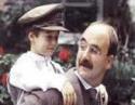 Rudyard Kipling y su hijo John de pequeño